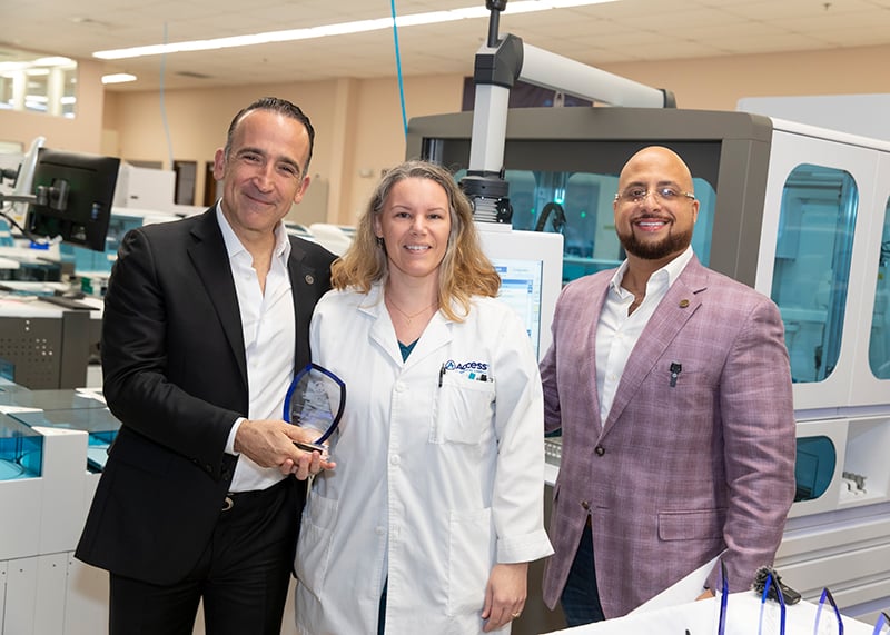 Access Completes Historic Lab Expansion with Roche Diagnostics Systems